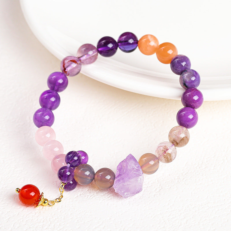 Crystal Energy Healing Blessing Good luck Occult fashion Pop jewelry bracelet