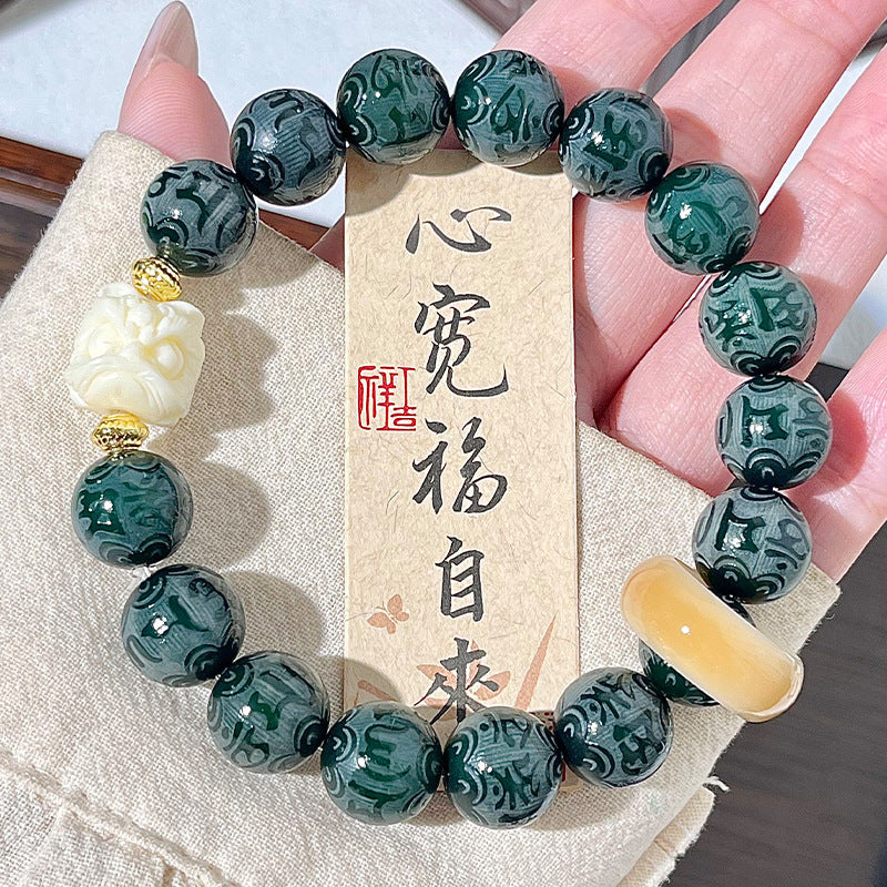 Crystal Energy Healing Blessing Good luck Occult fashion Pop jewelry bracelet