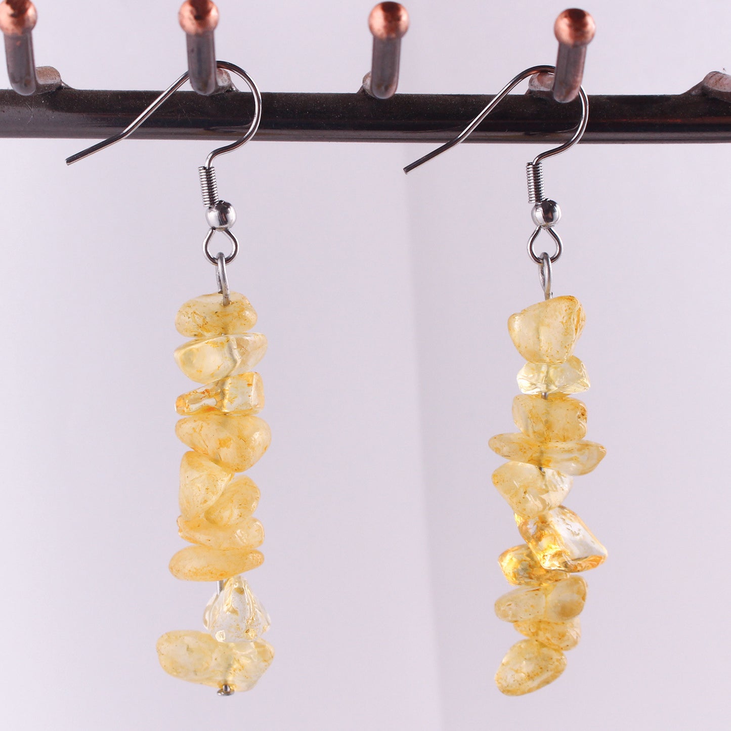 Shine Bright with Our Crystal Chip Earrings