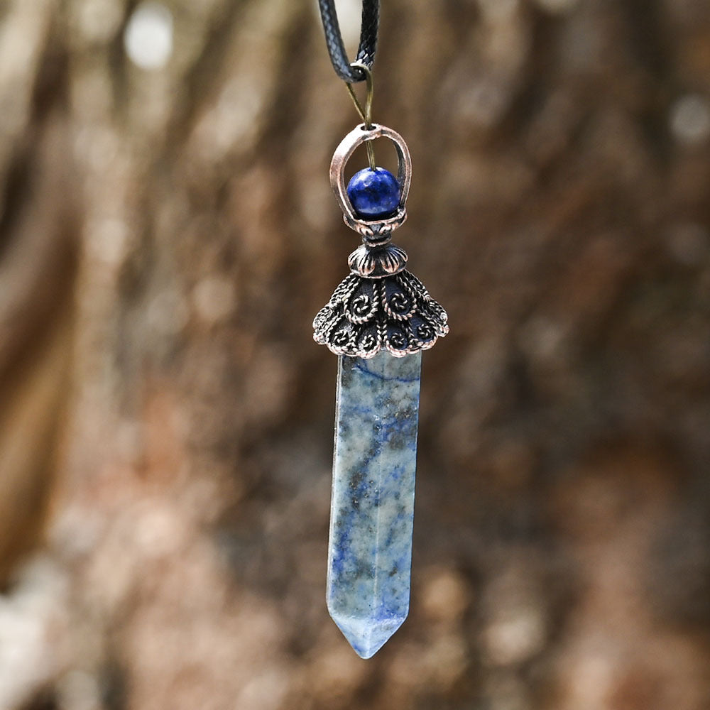 Pendulum crystal pendant