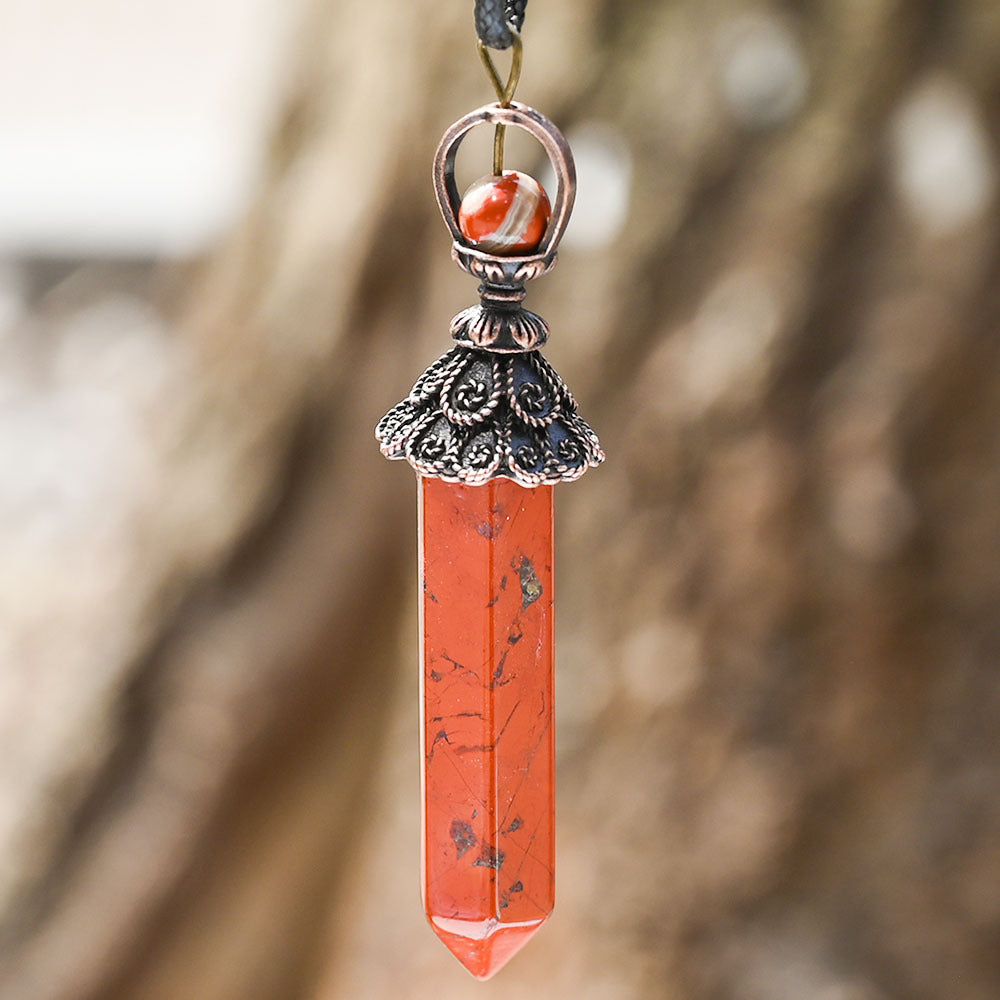 Pendulum crystal pendant