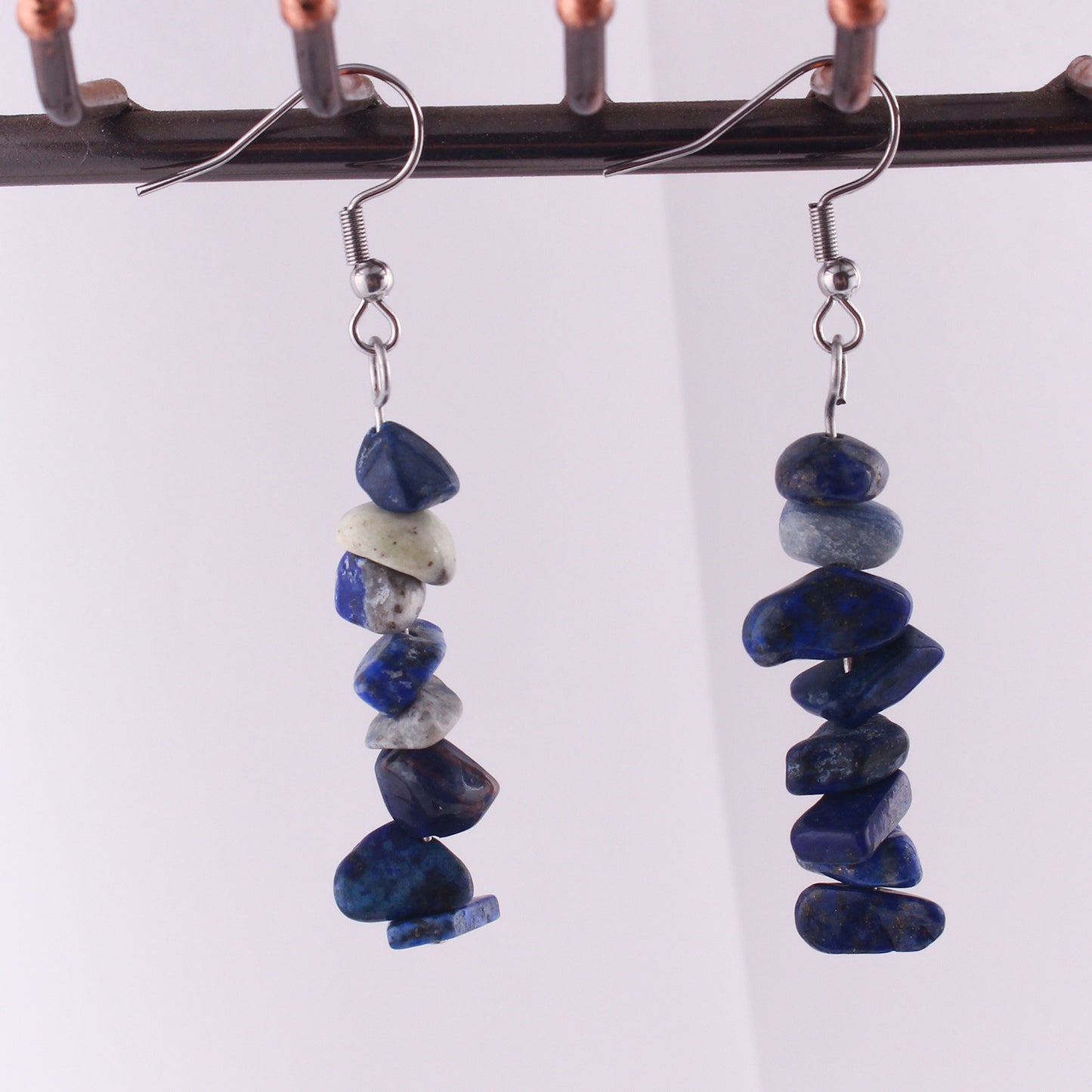 Shine Bright with Our Crystal Chip Earrings