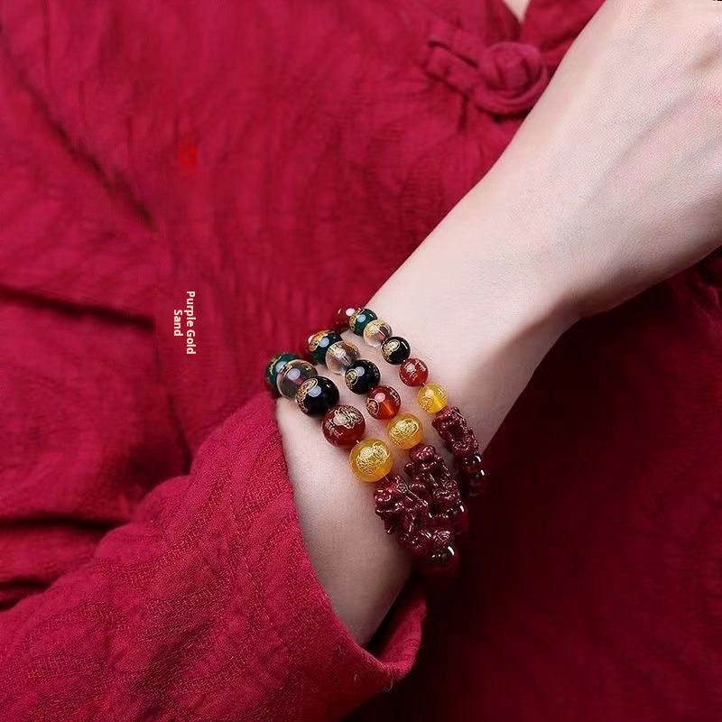 Crystal Energy Healing Blessing Good luck Occult Wealth Health Happiness Fashion Love Pop Jewelry bracelet