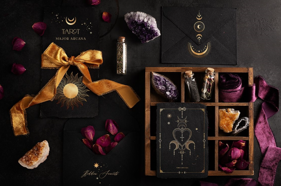 Crystal Energy Healing Blessing Good luck Occult fashion fashion jewelry