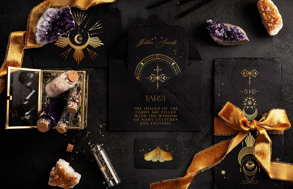 Crystal Energy Healing Blessing Good luck Occult fashion fashion jewelry