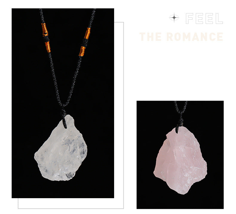 Crystal Energy Healing Blessing Good Luck Occult Wealth Health Happiness Fashion Love Pop Jewelry Gift Necklace