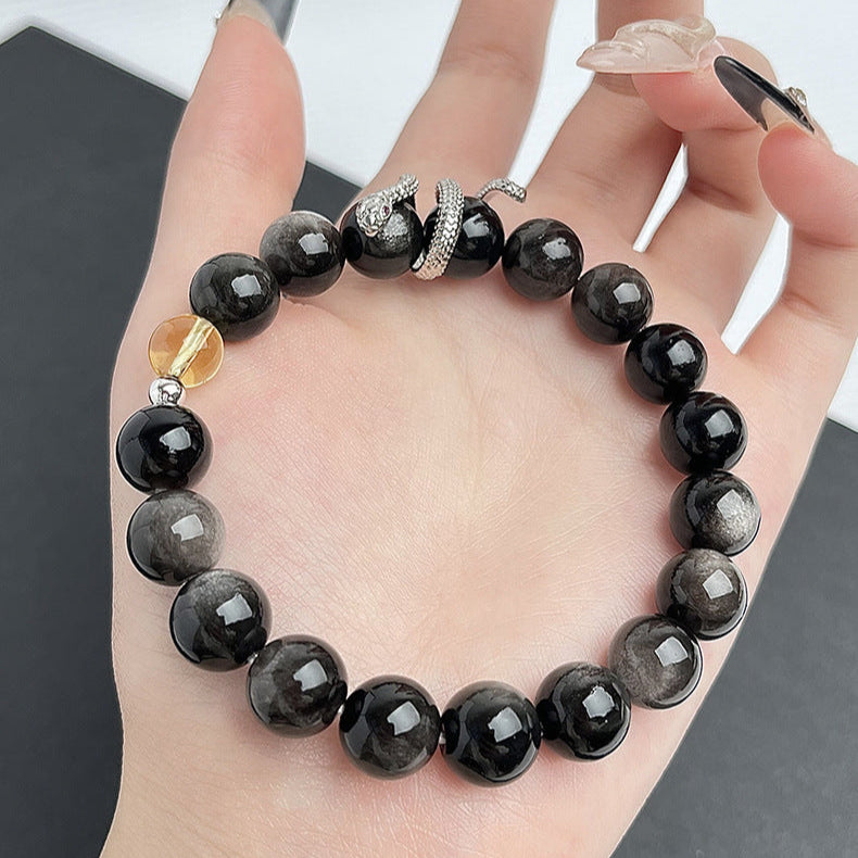 Crystal Energy Healing Blessing Good Luck Occult Wealth Health Happiness Fashion Love Pop Jewelry Gift Bracelet