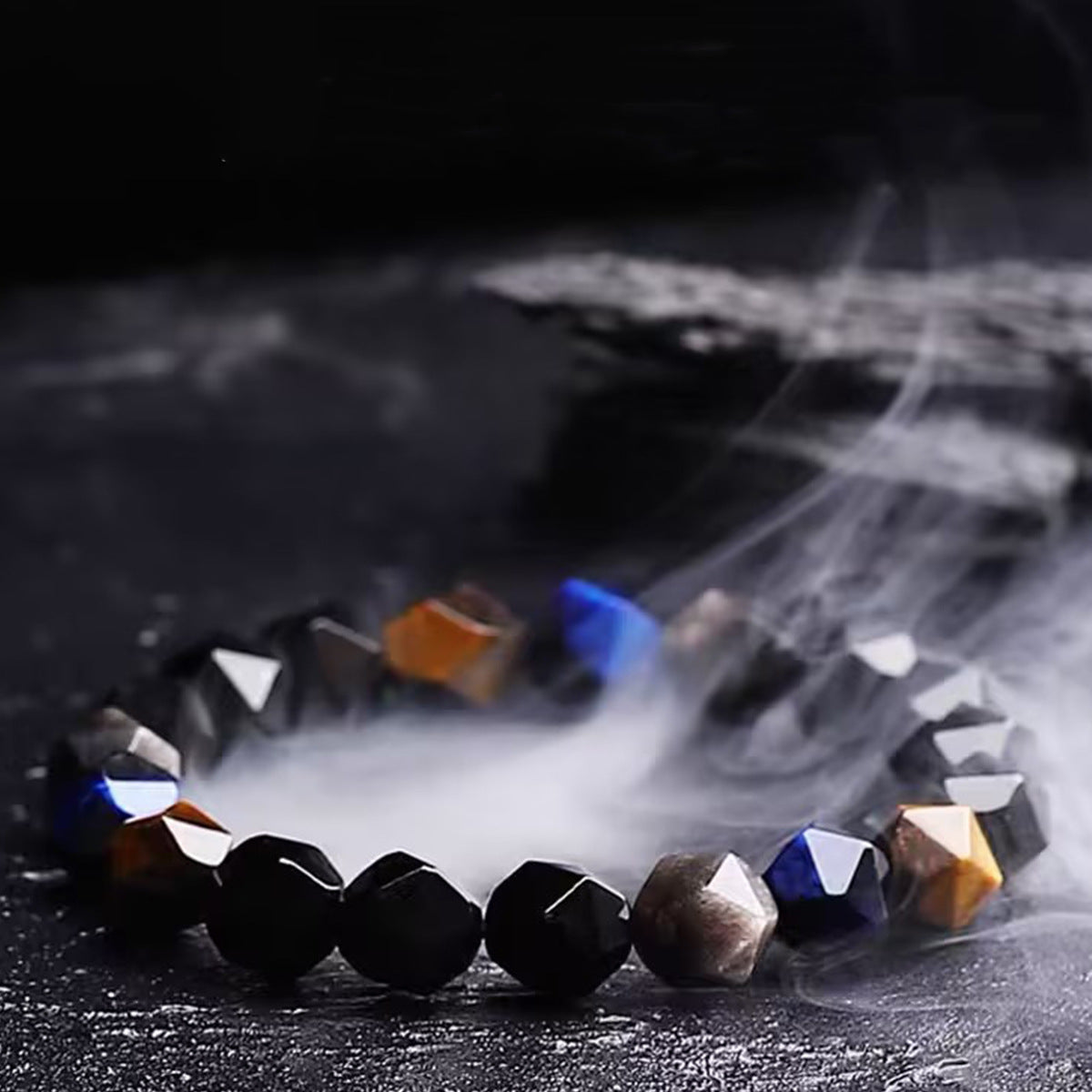 Crystal Energy Healing Blessing Good luck Occult Wealth Health Happiness Fashion Love Pop Jewelry bracelet