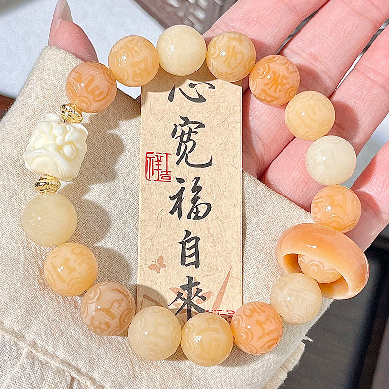 Crystal Energy Healing Blessing Good luck Occult fashion Pop jewelry bracelet