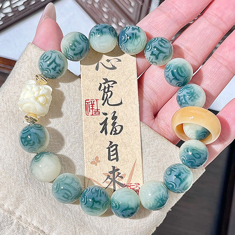 Crystal Energy Healing Blessing Good luck Occult fashion Pop jewelry bracelet