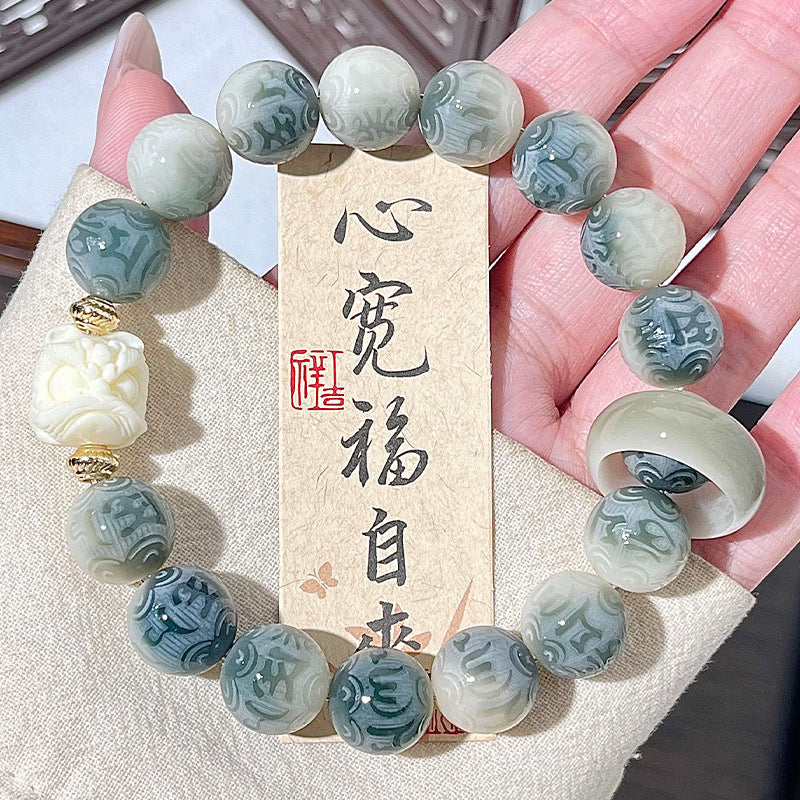 Crystal Energy Healing Blessing Good luck Occult fashion Pop jewelry bracelet