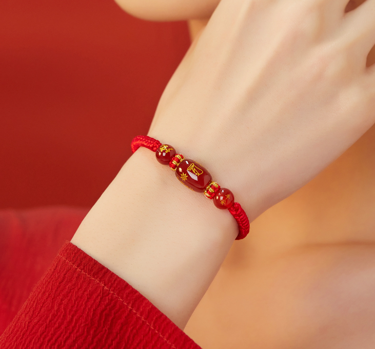 Crystal Energy Healing Blessing Good luck Occult fashion Pop jewelry bracelet