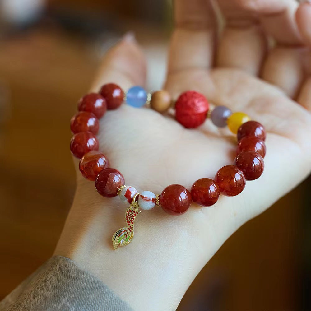 Crystal Energy Healing Blessing Good luck Occult fashion Pop jewelry bracelet