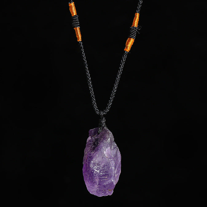 Crystal Energy healing blessing good luck occult wealth health and happiness fashion popular jewelry necklace love