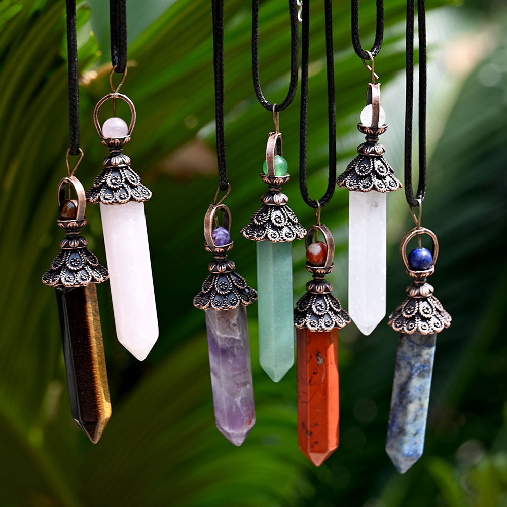 Pendulum crystal pendant