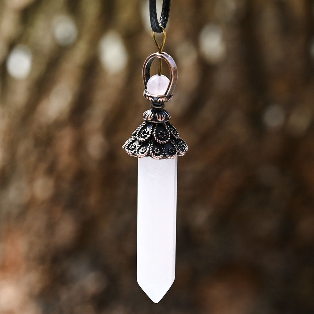 Pendulum crystal pendant