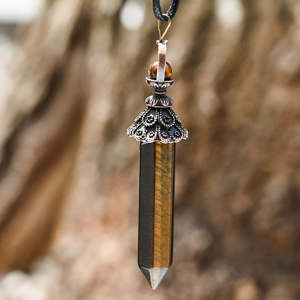 Pendulum crystal pendant