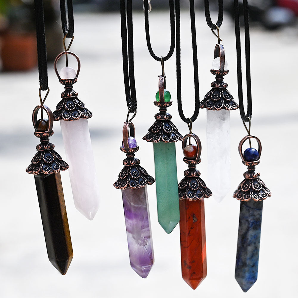 Pendulum crystal pendant