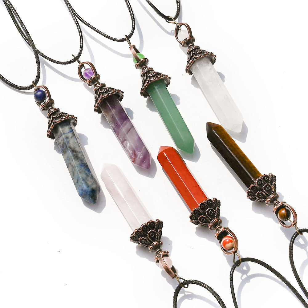 Pendulum crystal pendant