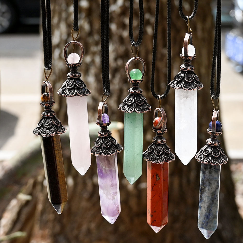 Pendulum crystal pendant