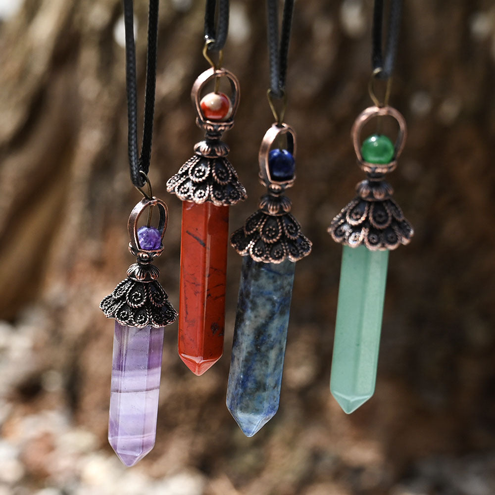 Pendulum crystal pendant