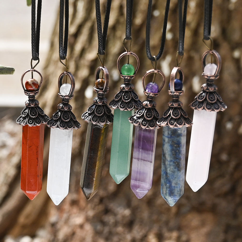 Pendulum crystal pendant