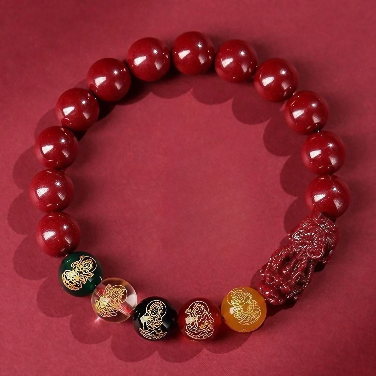 Crystal Energy Healing Blessing Good luck Occult Wealth Health Happiness Fashion Love Pop Jewelry bracelet